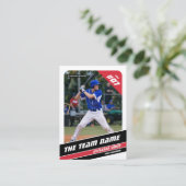 D'appel Carte de collection d'équipe de baseball Cadeau Ro (Debout devant)