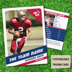 D'appel Carte de collection d'équipe de football américain