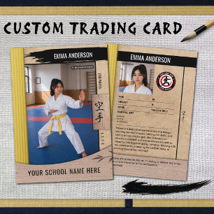 D'appel Carte de collection en bois Ceinture Jaune de Kara
