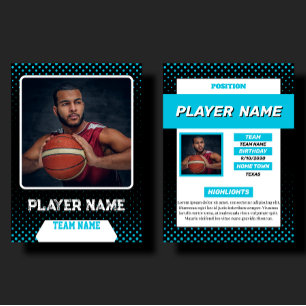 D'appel Carte de collection personnalisée de basket-ball b