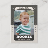 D'appel Carte de collection personnalisée pour recrue, Rét (Devant)