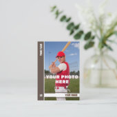 D'appel Carte de commerce de baseball Brown bande - Statis (Debout devant)