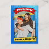 D'appel Carte de commerce de la Saint-Valentin pour super (Devant)