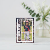 D'appel Carte de commerce du joueur de baseball Souvenir (Debout devant)