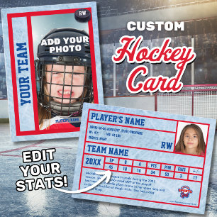 D'appel Carte de commerce du joueur de hockey Souvenir