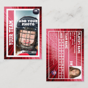 D'appel Carte de commerce du joueur de hockey Souvenir   R