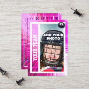 D'appel Carte de commerce du joueur de hockey Souvenir R