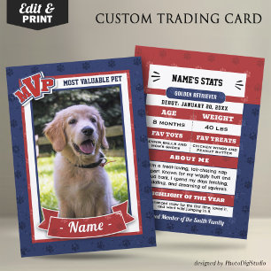 D'appel Carte de commerce pour animaux de compagnie person