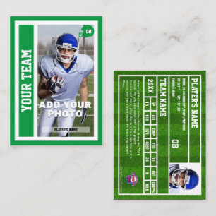 D'appel Carte de commerce QB de football personnalisée (Ke