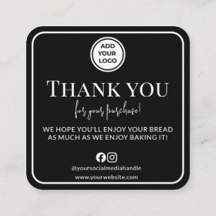 D'appel Carte de conseils de soin pour pain au levain noir