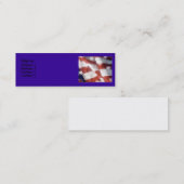 D'appel Carte de contact de drapeau (Devant / Derrière)