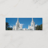 D'appel Carte de contact de missionnaire (Dos)