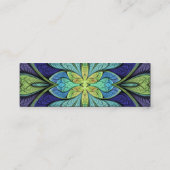 D'appel Carte de contact personnelle La Chanteuse IV (Dos)