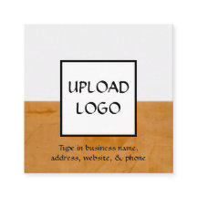 Carte de contact QR Code avec logo scolaire person