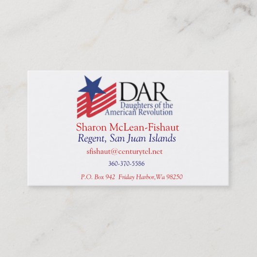 D'appel Carte de DAR pour la maman (Devant)