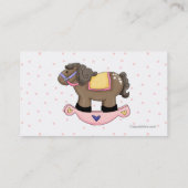 D'appel Carte de date douce de jeu de fille d'enfant en (Dos)