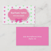 D'appel Carte de date du jeu de la fille d'amoureux (Devant / Derrière)