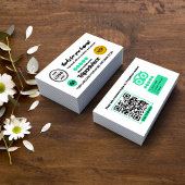 D'appel Carte de demande d'avis Tripadvisor avec QR Code