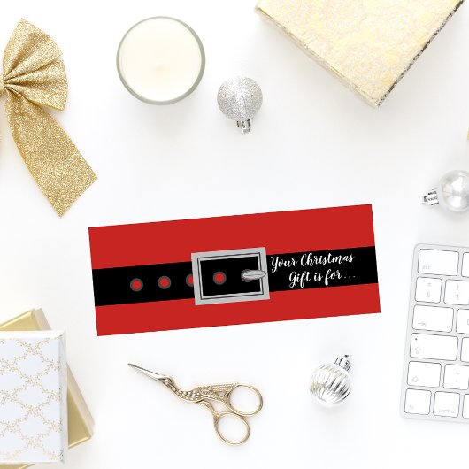 D'appel Carte de dessin de nom Père Noël Secret de Noël