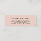 D'appel Carte de diplôme | Carte d'insertion de Rose de sc (Dos)