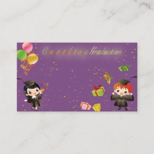 D'appel Carte de félicitations pour diplômé