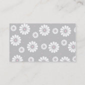 D'appel Carte de maman de marguerite rose, grise, et (Dos)