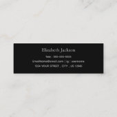 D'appel Carte de nom de diplôme | Carte d'insertion de Par (Dos)