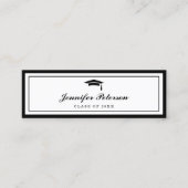 D'appel Carte de nom de diplôme Script classique Insérer u (Devant)