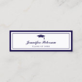 D'appel Carte de nom de diplôme Script classique Insérer u (Devant)