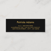 D'appel Carte de nom de graduation personnalisée - Carte d (Dos)