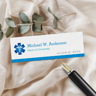 D'appel Carte de nom de l'étudiant de l'école Médicale