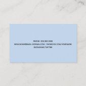D'appel Carte de nom de remise de diplôme avec QR Code ins (Dos)