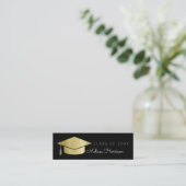 D'appel Carte de nom du diplômé Classe élégante de (Debout devant)