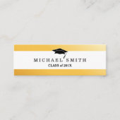 D'appel Carte de nom moderne élégante (Devant)