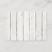 D'appel Carte de prédiction pour bébé pour Baby shower - B (Dos)