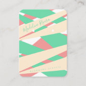 D'appel Carte de présentation pour boucles d'oreilles en f (Devant)