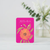 D'appel Carte de présentation pour boucles d'oreilles en r (Debout devant)