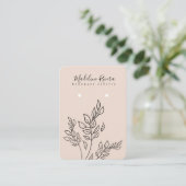 D'appel Carte de présentation pour boucles d'oreilles fait (Debout devant)