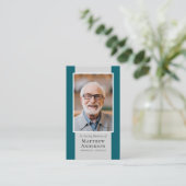 D'appel Carte de prière commémorative de photo moderne (Debout devant)