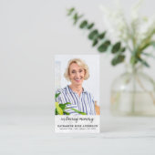 D'appel Carte de prière commémorative en marbre simple (Debout devant)