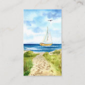 D'appel Carte de prière commémorative funéraire Voilier Ba (Devant)