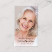 D'appel Carte de prière commémorative | Photo complète (Devant)