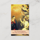 D'appel Carte de prière d'annonce (Devant)