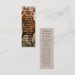 D'appel Carte de prière de marque de mémoire In Love