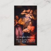 D'appel Carte de prière de Noël (Devant)