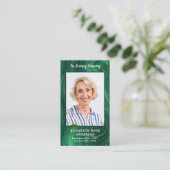 D'appel Carte de prière funéraire Memorial Photo Emerald G (Debout devant)