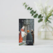 D'appel Carte de prière personnalisable St. Elizabeth de H (Debout devant)