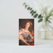 D'appel Carte de prière personnalisée Saint Cecielia (Debout devant)