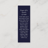 D'appel Carte de prière photo de la célébration de la vie (Dos)