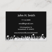 D'appel Carte de profil senior avec vos photos (Dos)